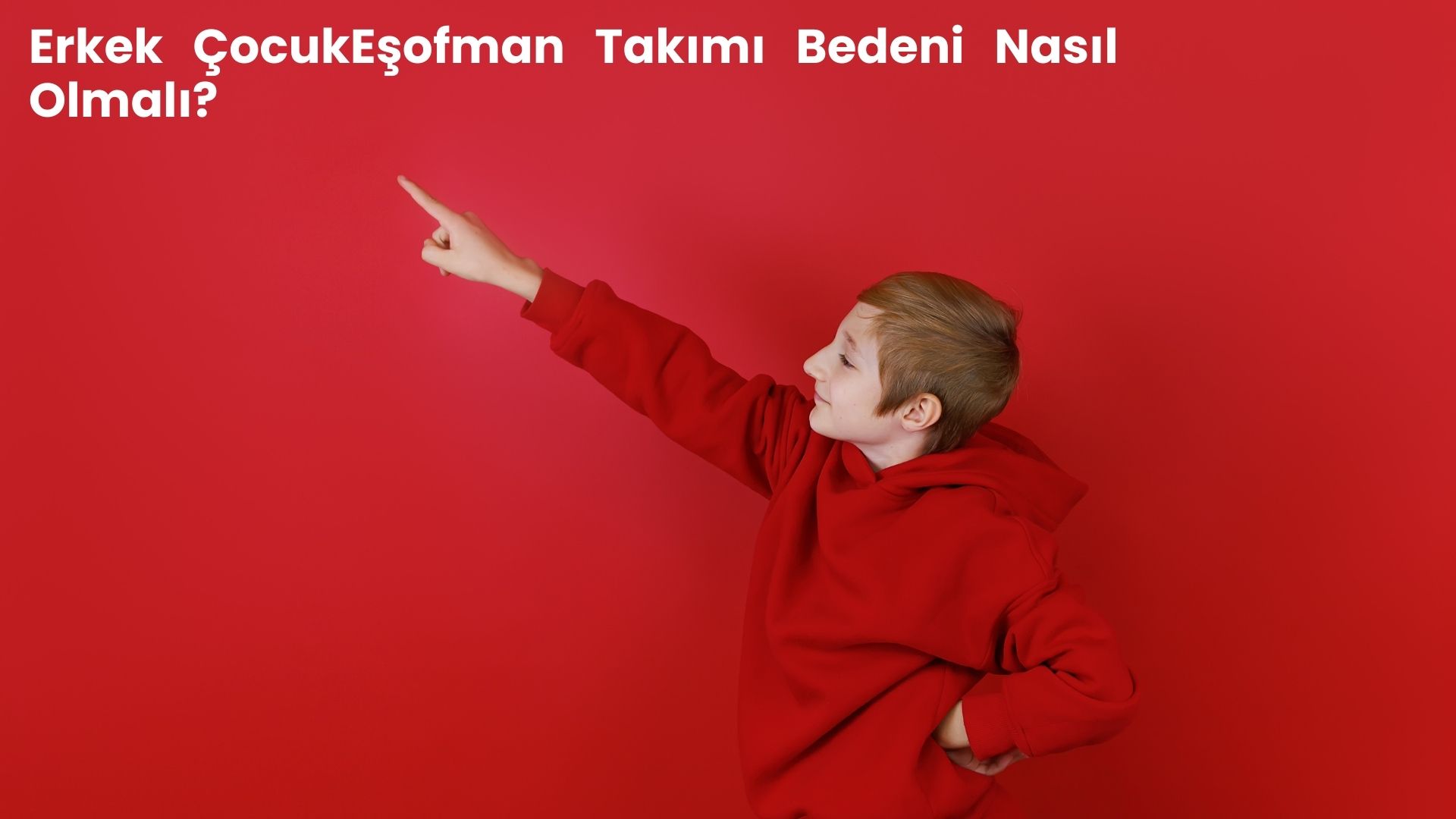 erkek çocuk eşofman takımı