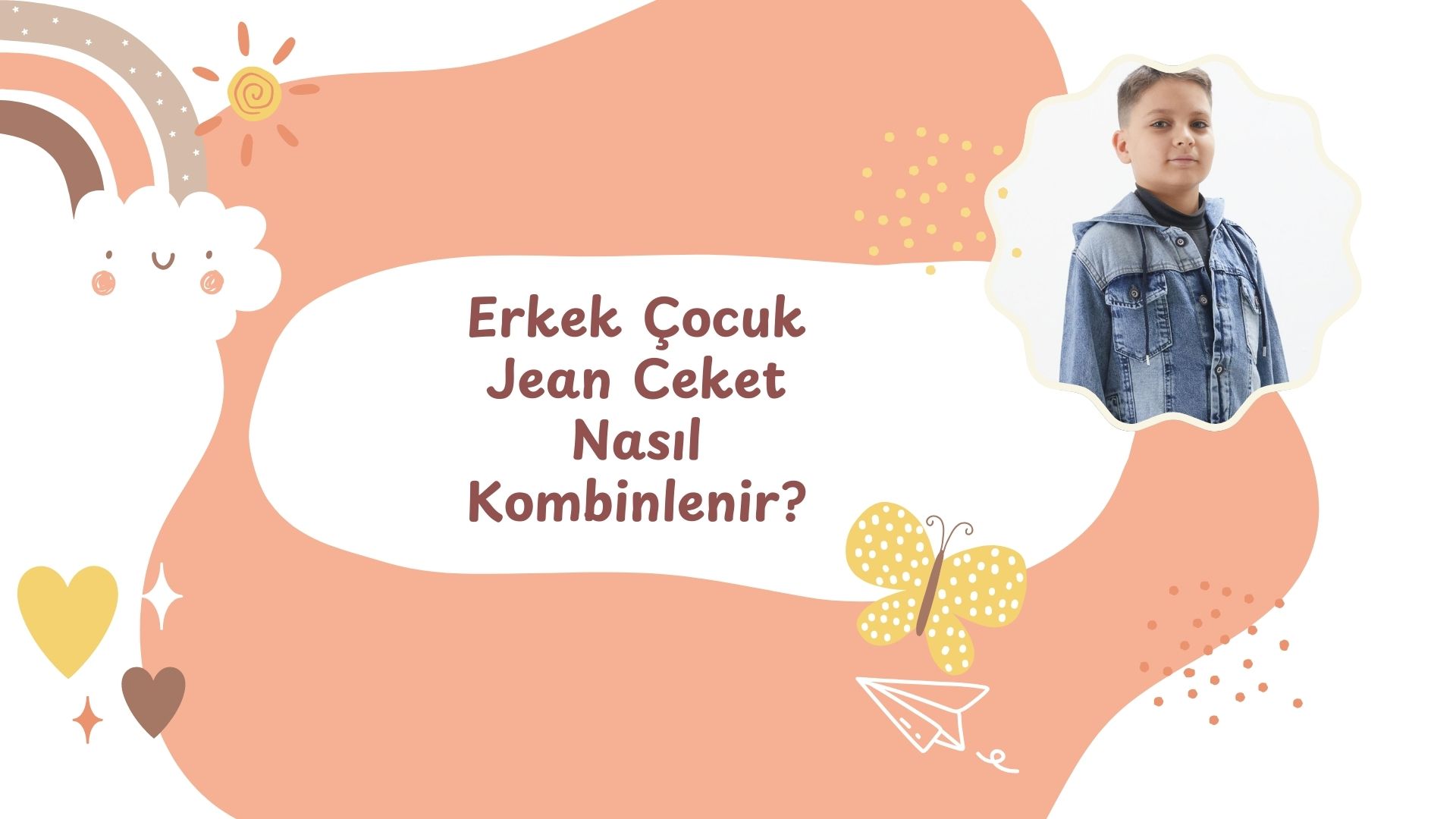 erkek çocuk jean ceket