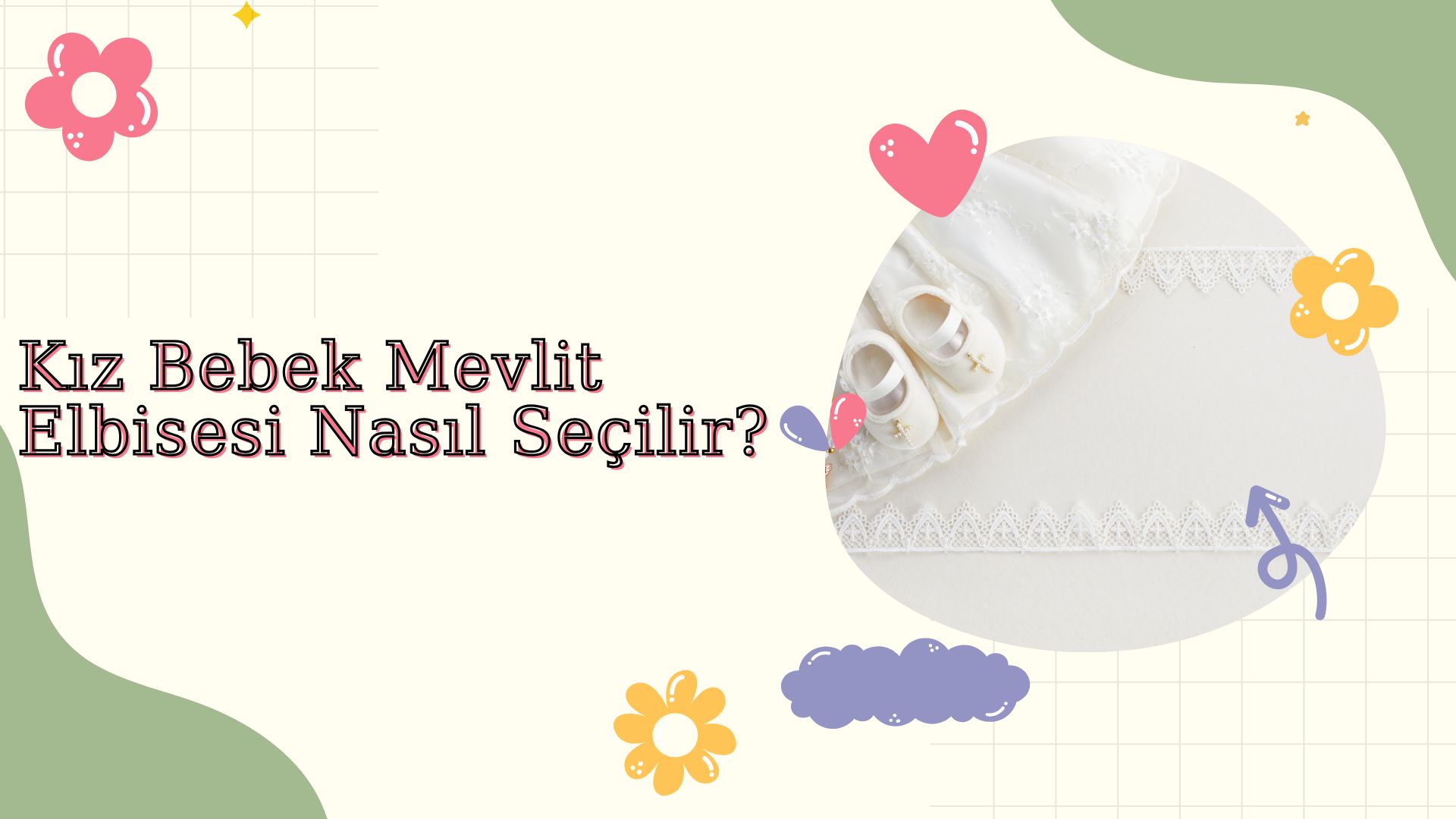 kız bebek mevlit elbisesi