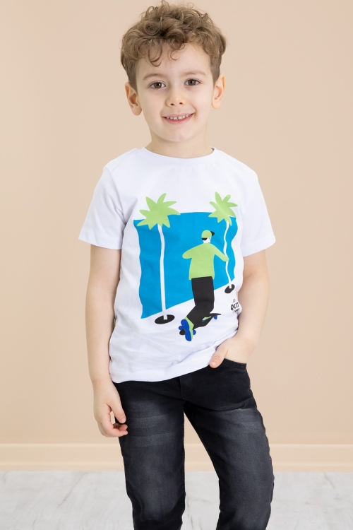 Haki Armalı Jean Gömlekli Pantolonlu Erkek Çocuk 3lü Takım 20026