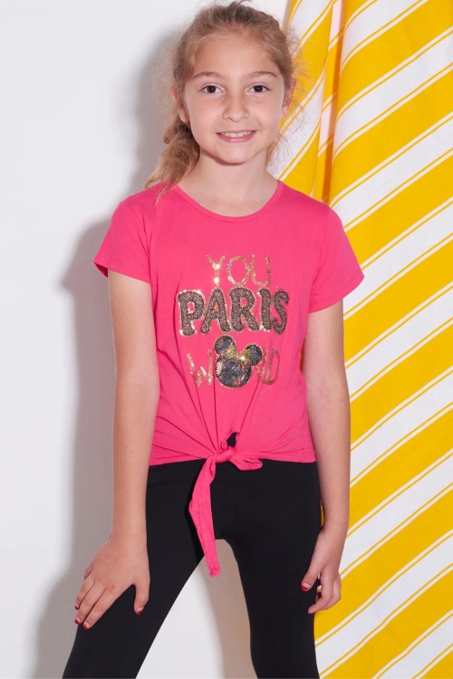 Kız Çocuk T-shirt 14514 4809