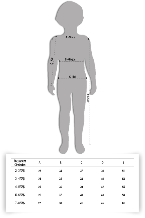 Lacivert Yaka Papatya Nakışlı Uzun Kol Kız Çocuk Jean Elbise 20689