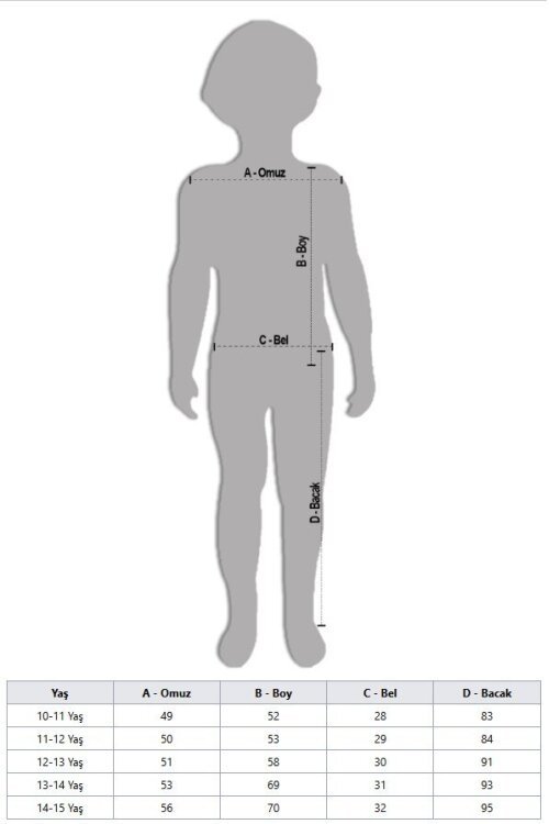 Ekru Kargo Cepli Kız Çocuk Logolu İkili Takım 19867