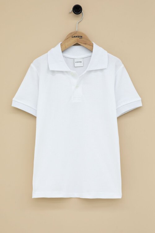 Erkek Çocuk Polo Yaka Kısa Kollu 2li Okul Tişörtü 21412