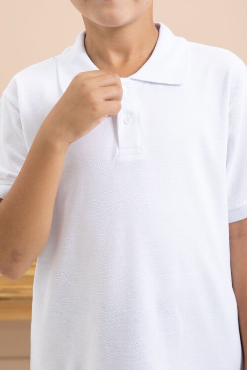 Erkek Çocuk Polo Yaka Kısa Kollu Okul Tişörtü 21410
