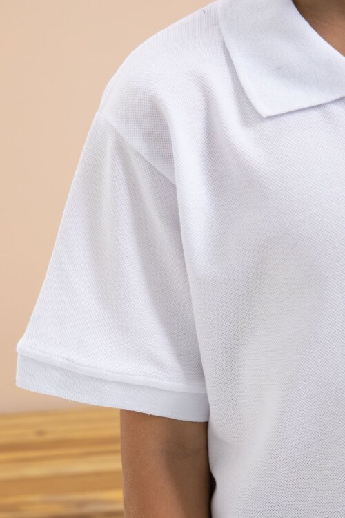 Erkek Çocuk Polo Yaka Kısa Kollu Okul Tişörtü 21410