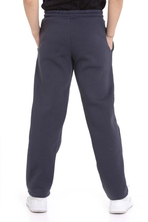 Füme Erkek Çocuk Çima Detaylı Şardonlu Eşofman Altı 21474