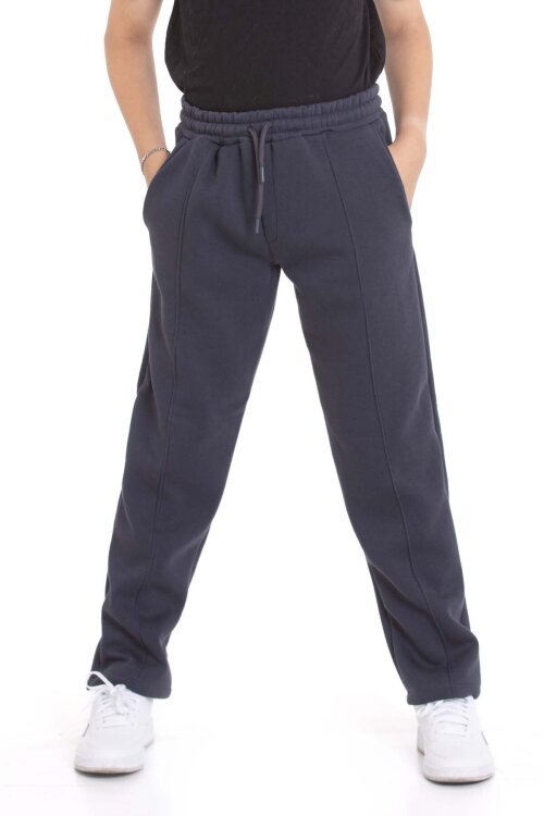 Füme Erkek Çocuk Çima Detaylı Şardonlu Eşofman Altı 21474