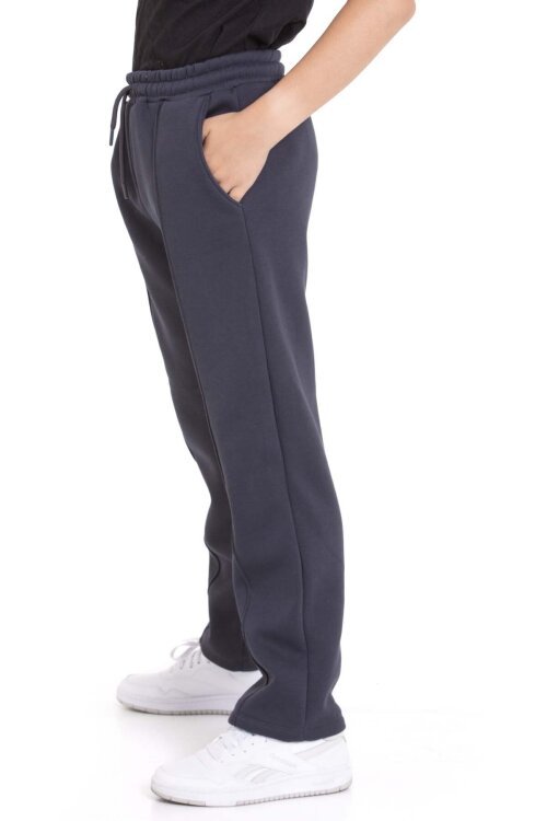 Füme Erkek Çocuk Çima Detaylı Şardonlu Eşofman Altı 21474