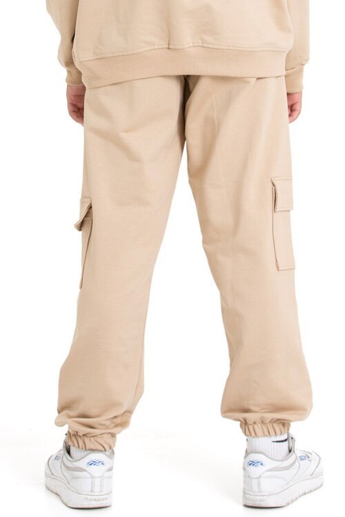 Krem Erkek Çocuk Kargo Cepli Eşofman Altı 21492