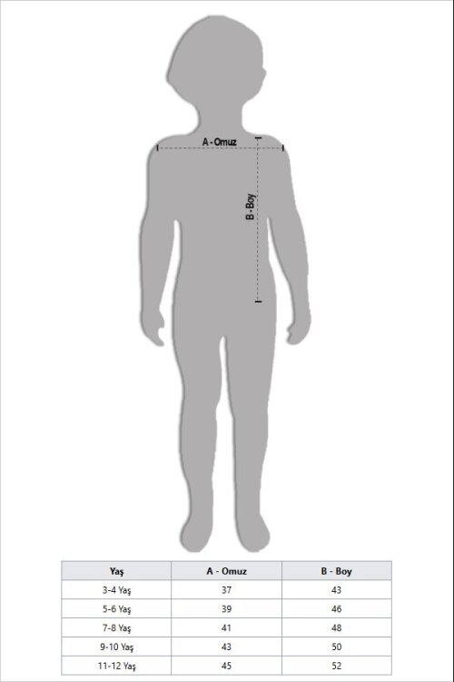 Krem Yazı Nakışlı Bisiklet Yaka Erkek Çocuk Şardonlu Sweatshirt 23247