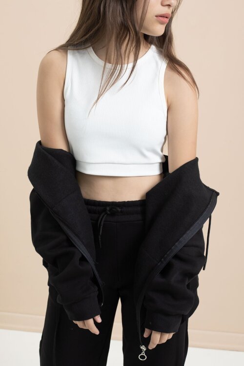 Siyah Kız Çocuk Şardonlu Boncuk İşlemeli 2li Takım 21414