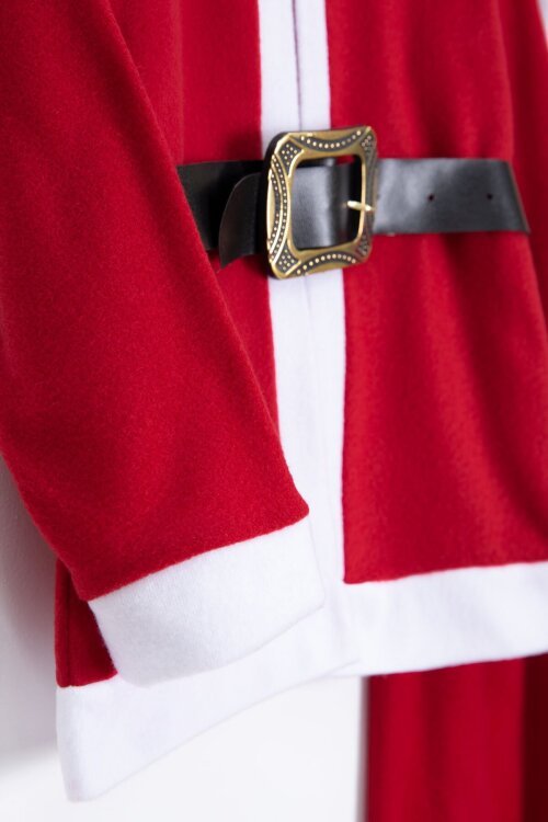 Kırmızı Erkek Çocuk Kemerli Şapkalı Yılbaşı Temalı Takım  23325