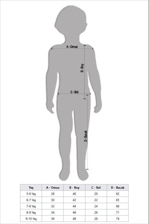 Mavi Fiyonk Detaylı Kız Çocuk 3lü Jean Takım 23414