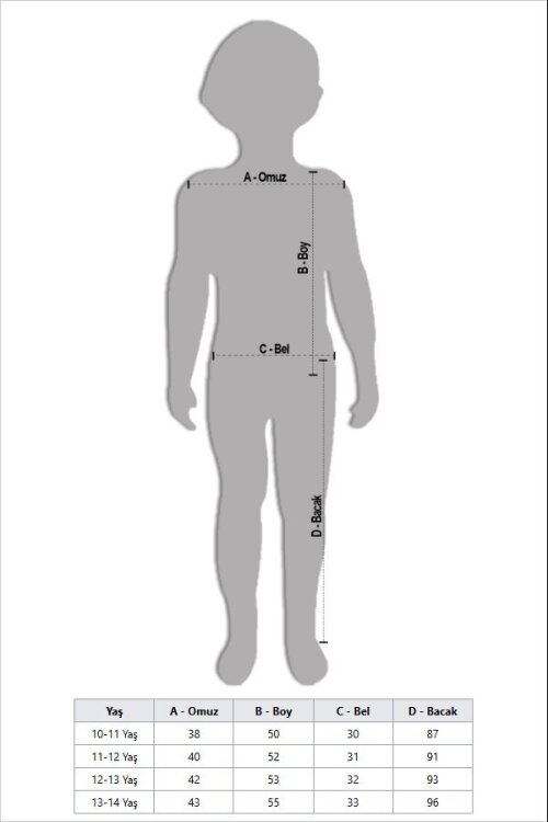 Pembe Yazı Baskılı Kargo Cep Detaylı Kız Çocuk Takım 22776