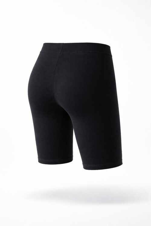 Siyah Beli Lastikli Kız Çocuk Şort Tayt 18172