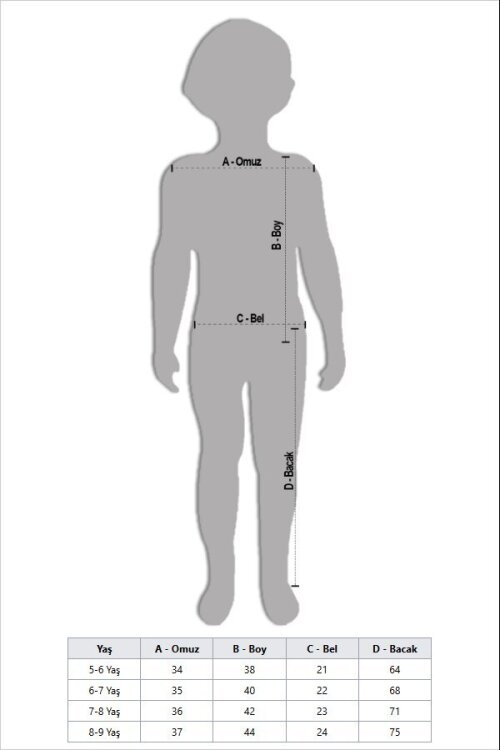 Siyah Yıldız Nakışlı Ceketli  Kız Çocuk 3lü Jean Takım 23444