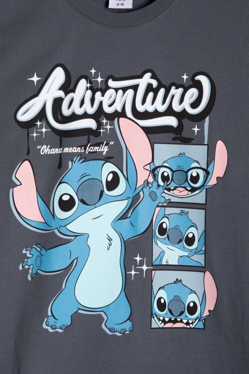 Füme Adventure Yazılı Baskılı Erkek Çocuk Tişörtlü Şortlu Takım 23929