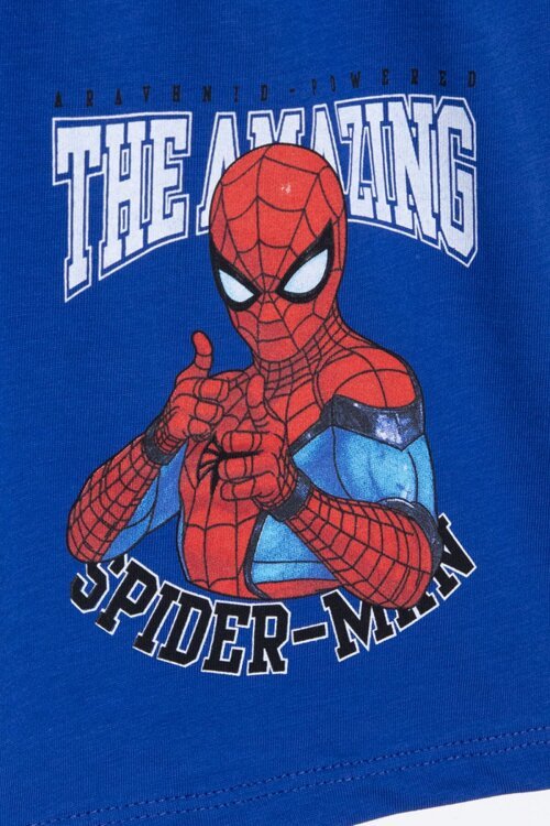 Kırmızı Amazing Örümcek Adam Baskı Erkek Çocuk Şortlu 2li Takım 23984