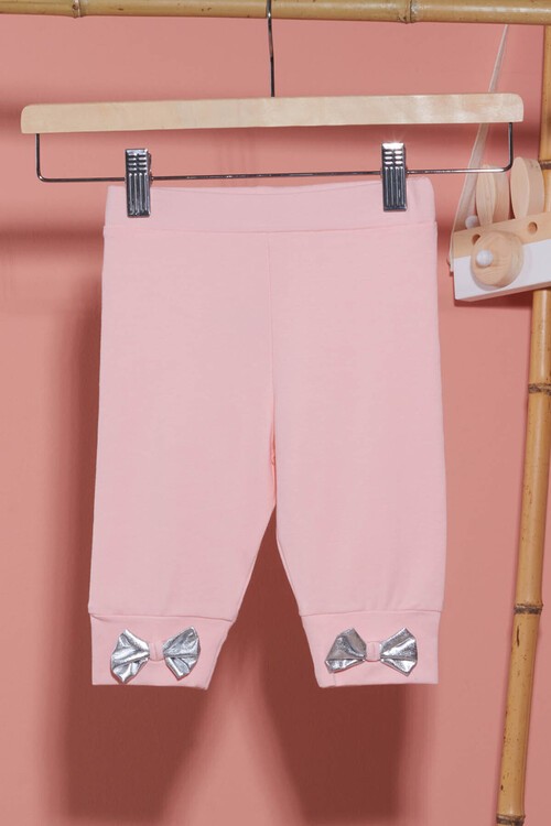 Kız Çocuk Fiyonklu Kapri 1-8 Yaş 13962