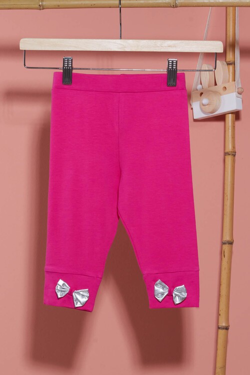 Kız Çocuk Fiyonklu Kapri 1-8 Yaş 13962