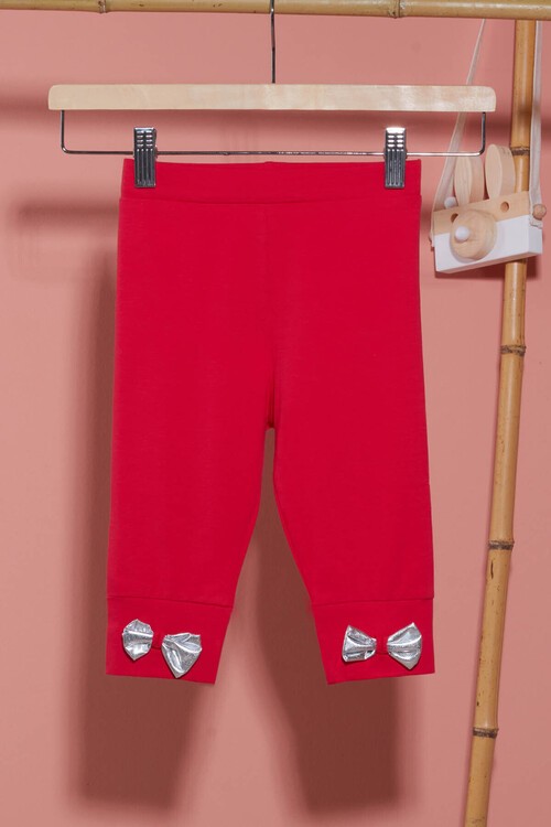 Kız Çocuk Fiyonklu Kapri 1-8 Yaş 13962