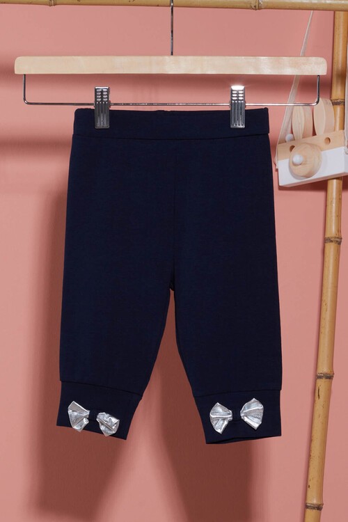 Kız Çocuk Fiyonklu Kapri 1-8 Yaş 13962