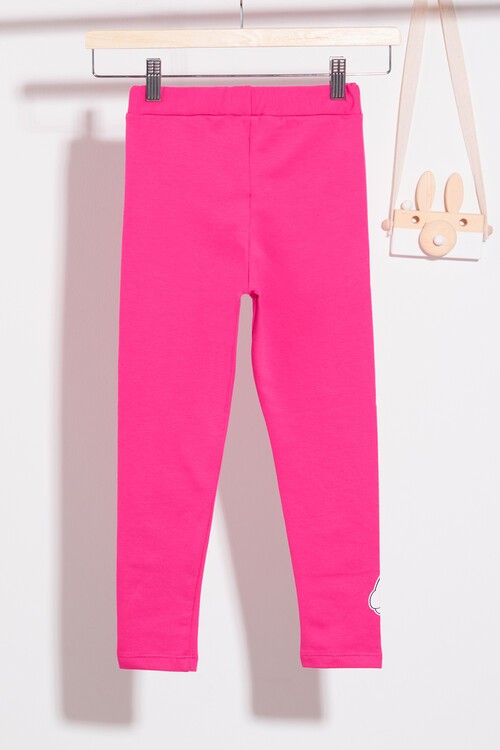 Kız Çocuk Tavşan Baskılı Tayt 1-8 Yaş 13647