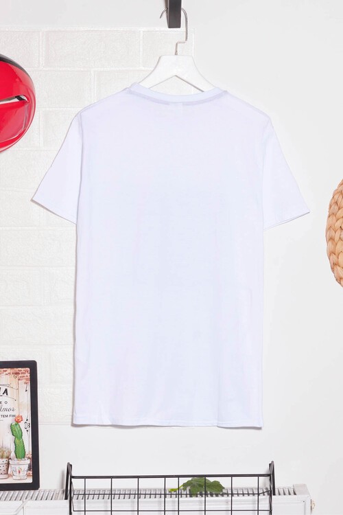 Erkek Çocuk Cepli Priority Baskılı Tshirt 8-13 Yaş 14016