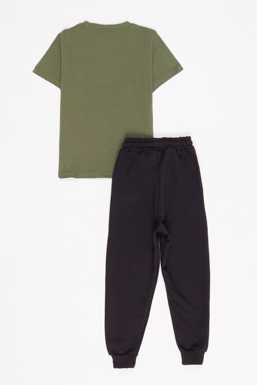 Erkek Çocuk Squid Game Baskı Yazlık Takım 1-8 Yaş 13809