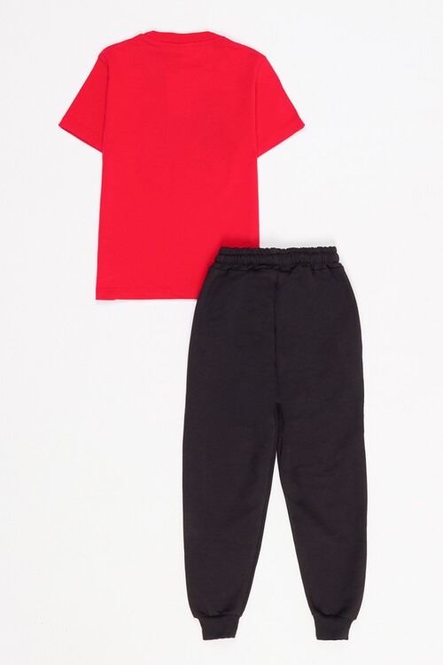 Erkek Çocuk Squid Game Baskı Yazlık Takım 1-8 Yaş 13809