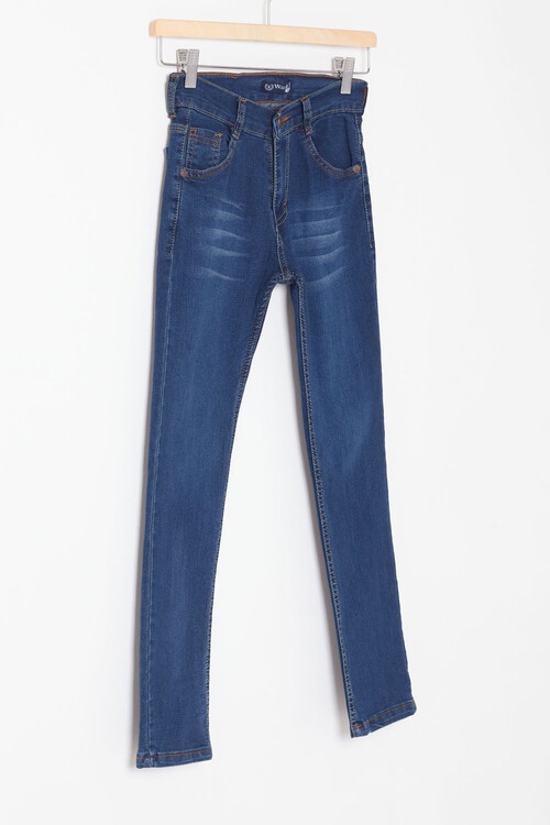 Erkek Çocuk Yıpratmalı Jean Pantolon 12-17 Yaş 13783