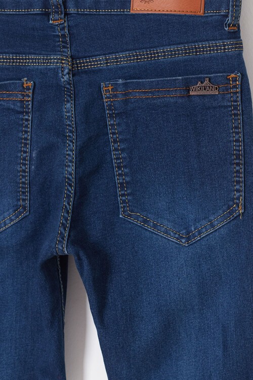 Erkek Çocuk Yıpratmalı Jean Pantolon 12-17 Yaş 13783