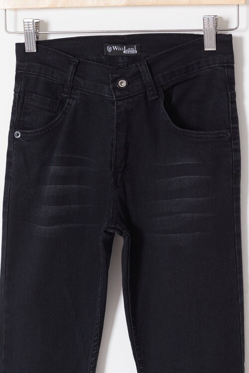 Erkek Çocuk Yıpratmalı Jean Pantolon 12-17 Yaş 13783
