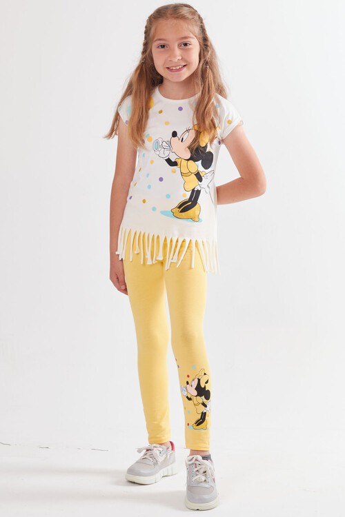 Kız Çocuk Püsküllü Yazlık Takım 3-10 Yaş 13935