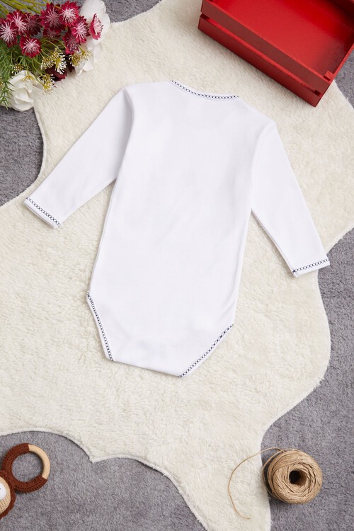 Bebek Çıtçıtlı Uzun Kol Badi Teyzem Beni Seviyor 14651