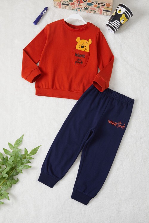 Ayı Winnie The Pooh Erkek Bebek  Eşofman Takımı 14996