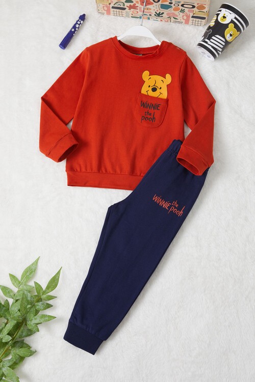 Ayı Winnie The Pooh Erkek Bebek  Eşofman Takımı 14996