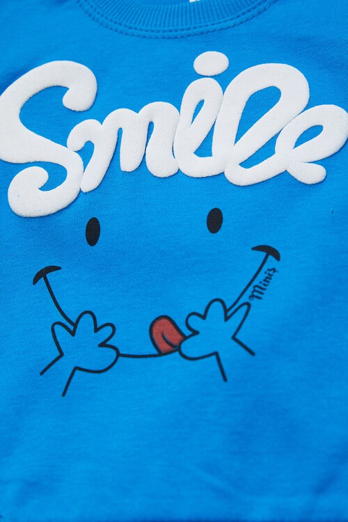 Smile Kabartmalı Bebek Takım 0-9 Ay 14349