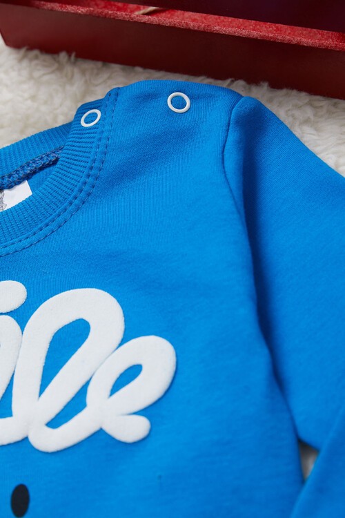 Smile Kabartmalı Bebek Takım 0-9 Ay 14349