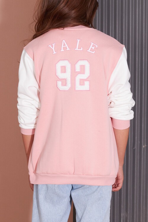 Yale Yazılı Kız Kolej Ceket  14628