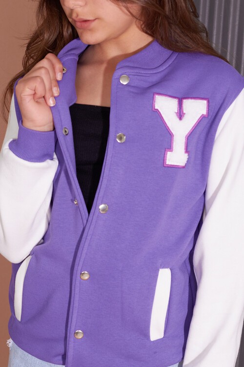 Yale Yazılı Kız Kolej Ceket  14628
