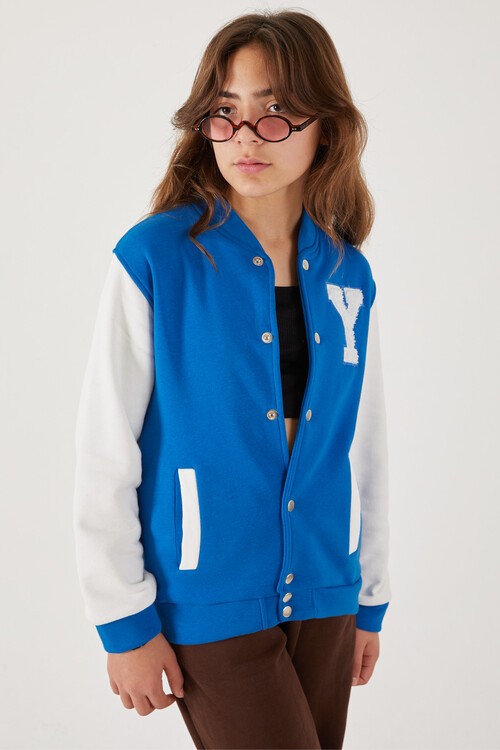 Yale Yazılı Kız Kolej Ceket  14628