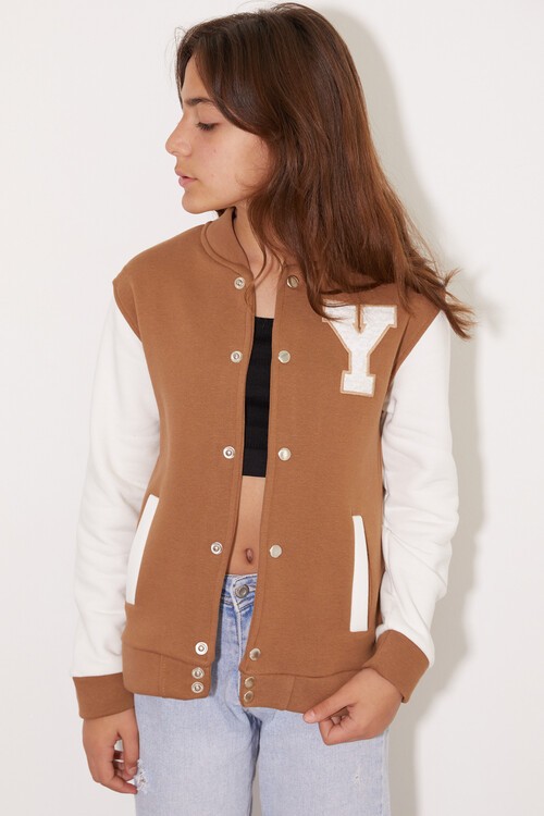 Yale Yazılı Kız Kolej Ceket  14628