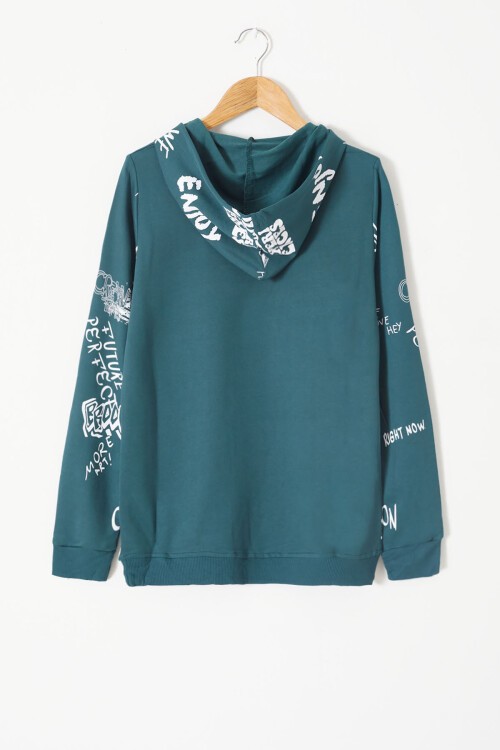 Erkek Çocuk Kapüşonlu Sweatshirt 14011